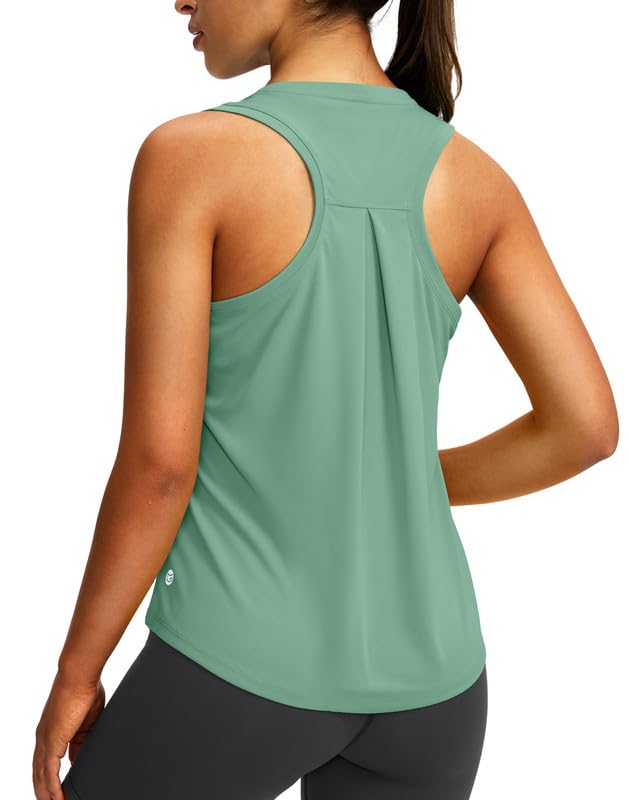 Women's Racerback Workout Tank Top for Yoga, Running & Training