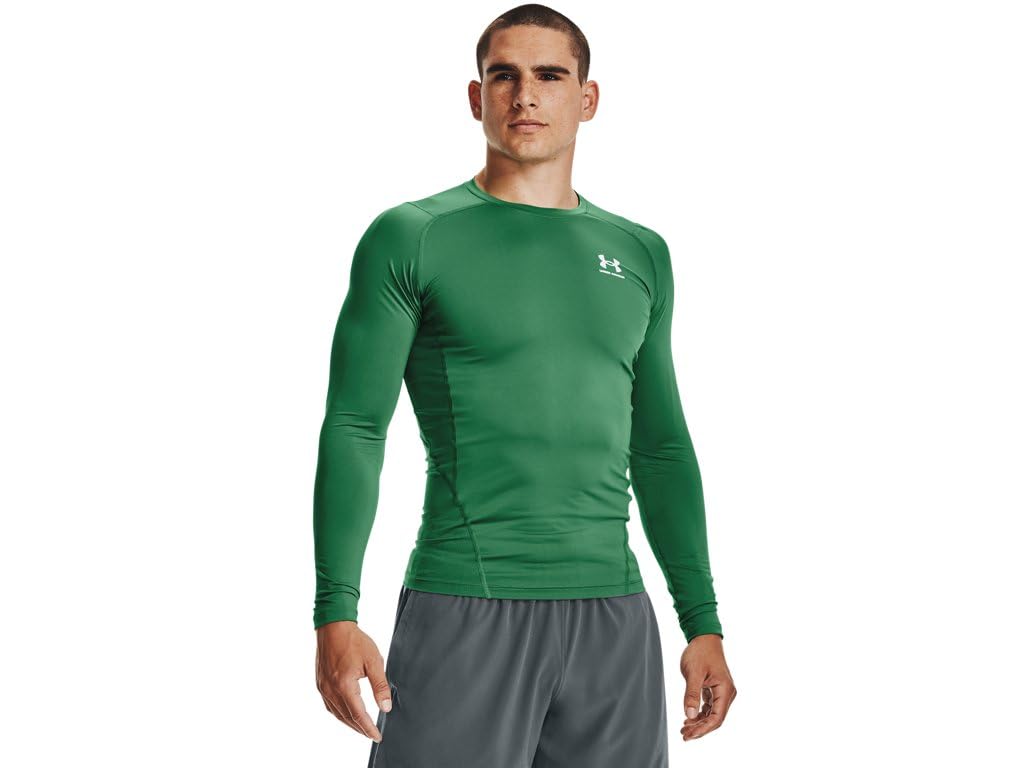 Men's HeatGear Long-Sleeve Compression Shirt for Training & Running