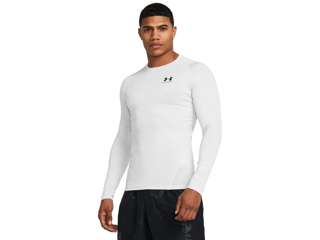Men's HeatGear Long-Sleeve Compression Shirt for Training & Running