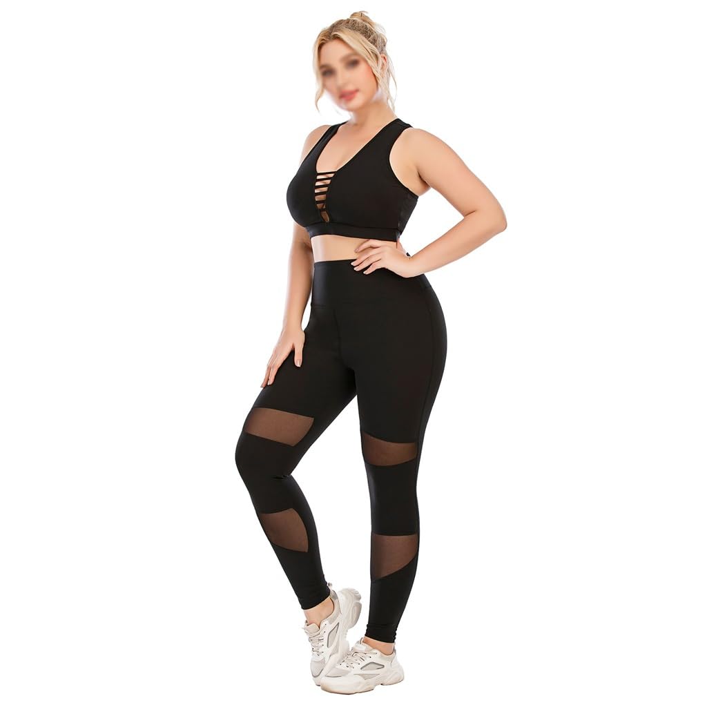 LUIJHFC Fitness Suit, Oversized Yoga, Tight Fitting Sports Bra