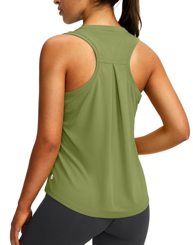 Women's Racerback Workout Tank Top for Yoga, Running & Training
