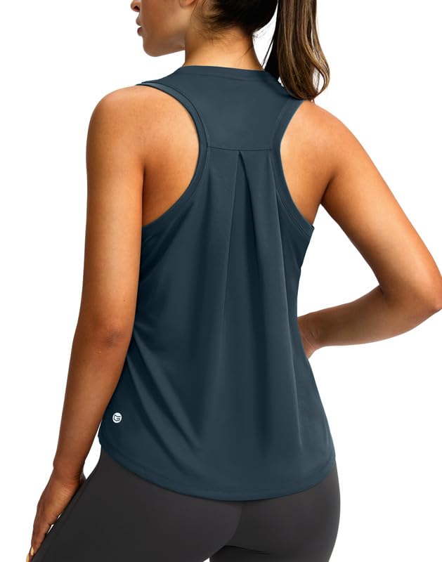 Women's Racerback Workout Tank Top for Yoga, Running & Training