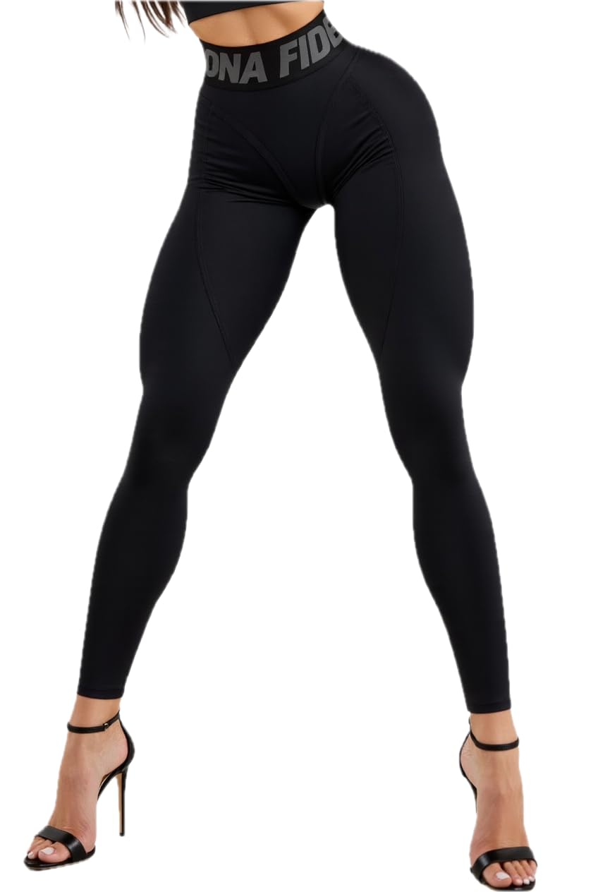 Bona Fide High Waist Scrunch Butt Leggings Women Tummy Control Yoga Pants