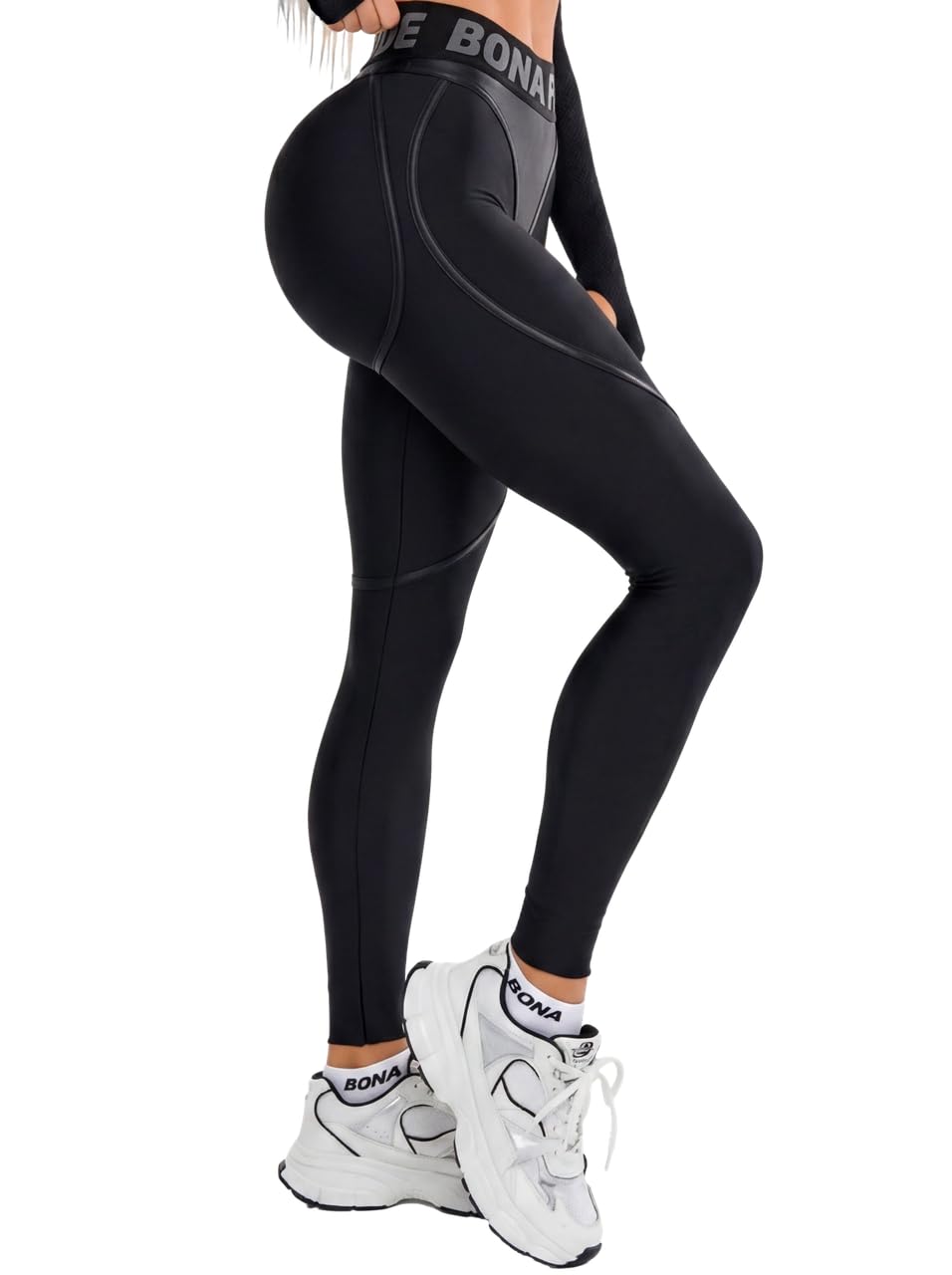 Bona Fide High Waist Scrunch Butt Leggings Women Tummy Control Yoga Pants