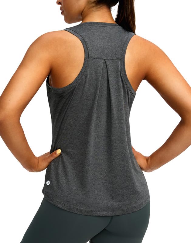 Women's Racerback Workout Tank Top for Yoga, Running & Training