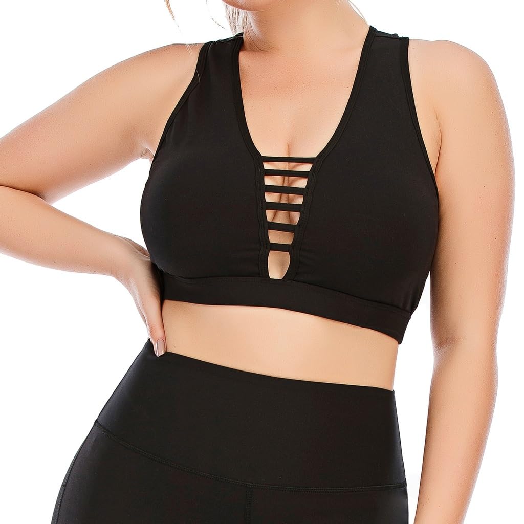 LUIJHFC Fitness Suit, Oversized Yoga, Tight Fitting Sports Bra
