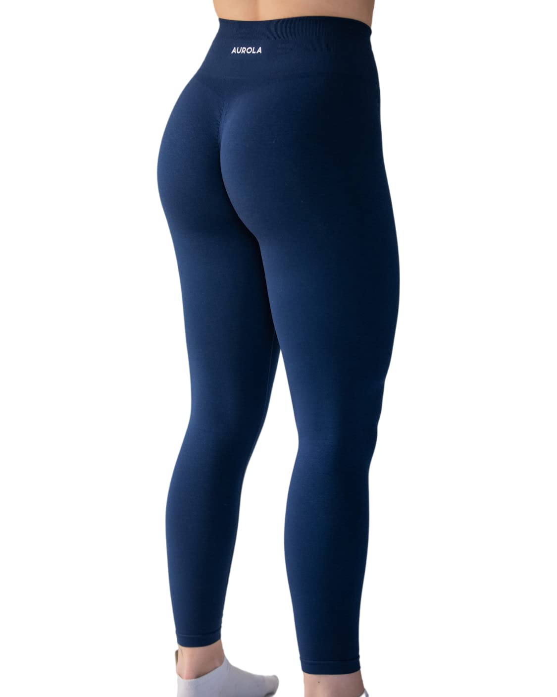AUROLA Workout Leggings for Women Seamless Scrunch Tights Tummy Control Gym Fitness Girl Sport Active Yoga Pants