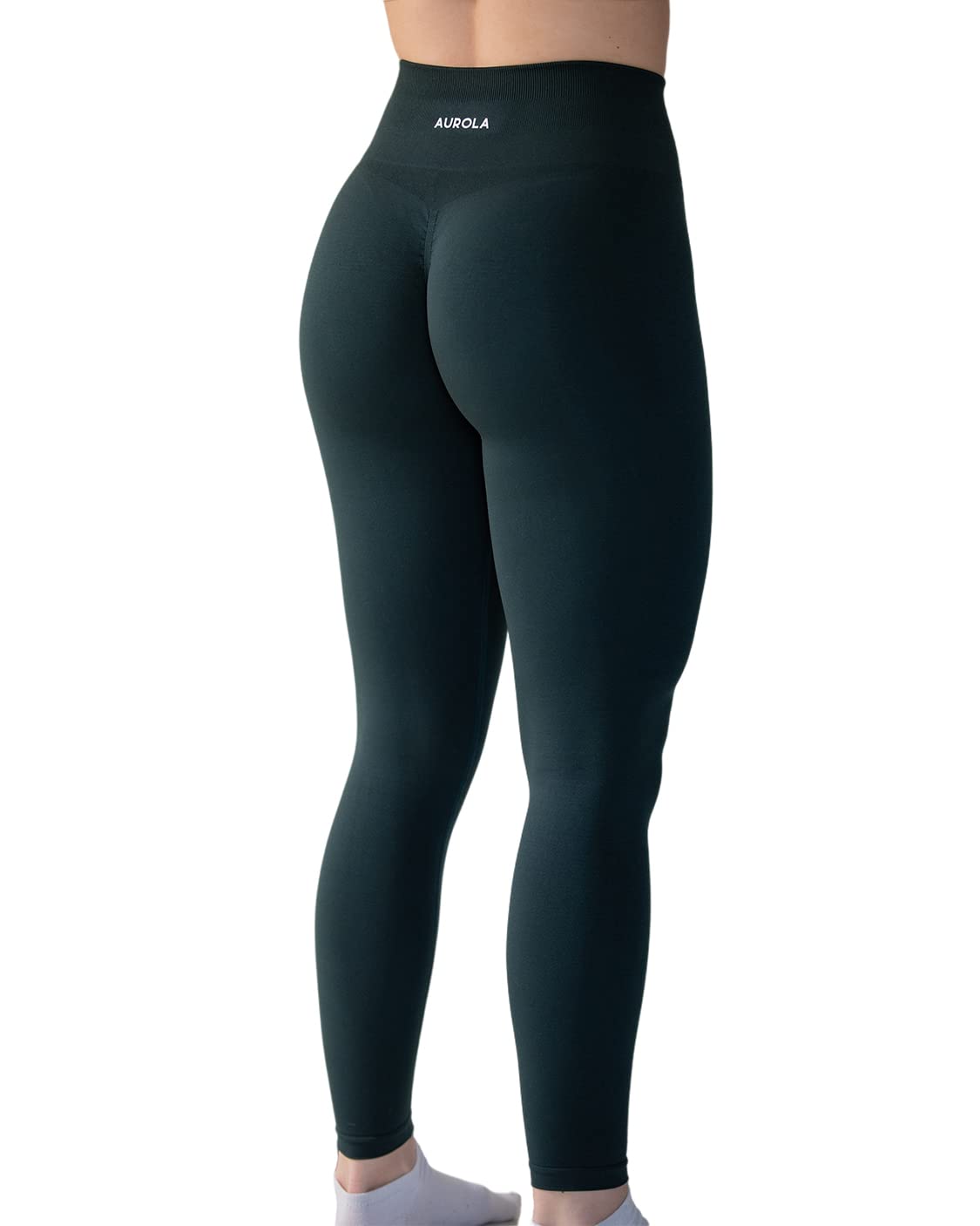 AUROLA Workout Leggings for Women Seamless Scrunch Tights Tummy Control Gym Fitness Girl Sport Active Yoga Pants