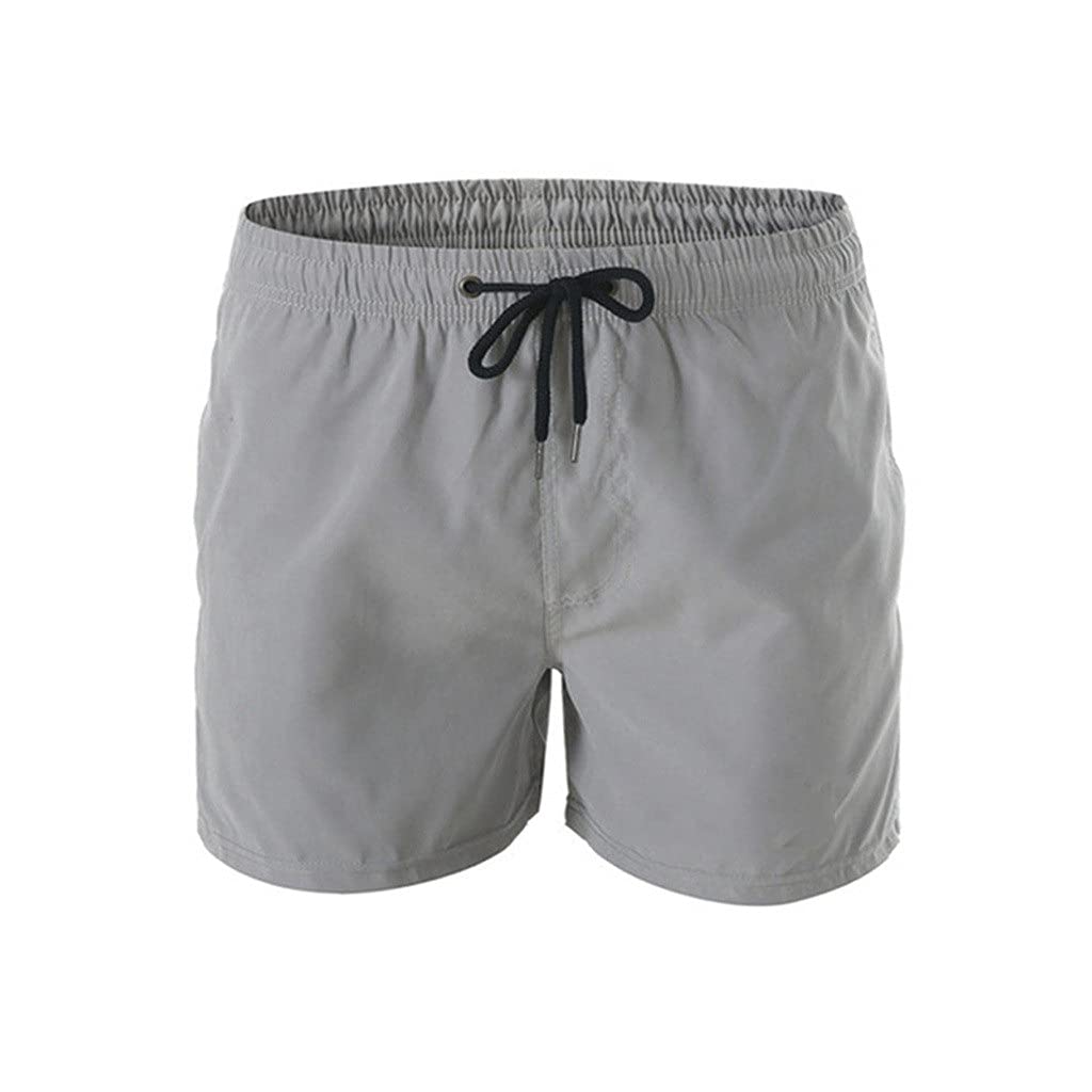 Men's Casual Running Breathable and Quick-Drying Gym Jogging Shorts Swimming