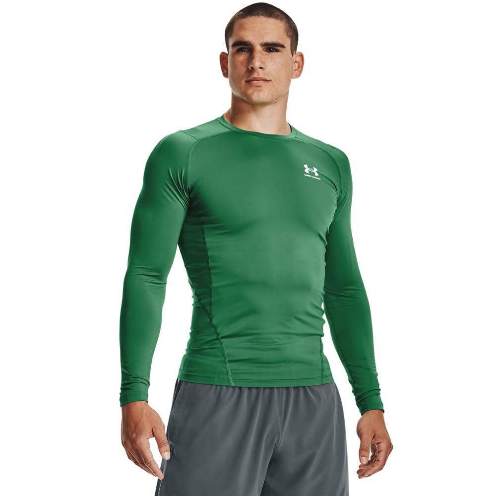 Men's HeatGear Long-Sleeve Compression Shirt for Training & Running