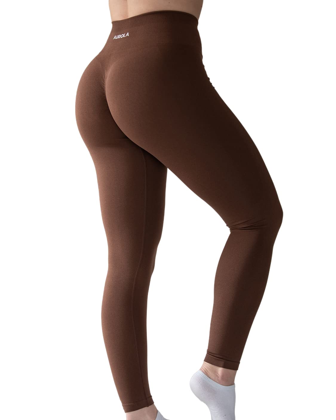 AUROLA Workout Leggings for Women Seamless Scrunch Tights Tummy Control Gym Fitness Girl Sport Active Yoga Pants