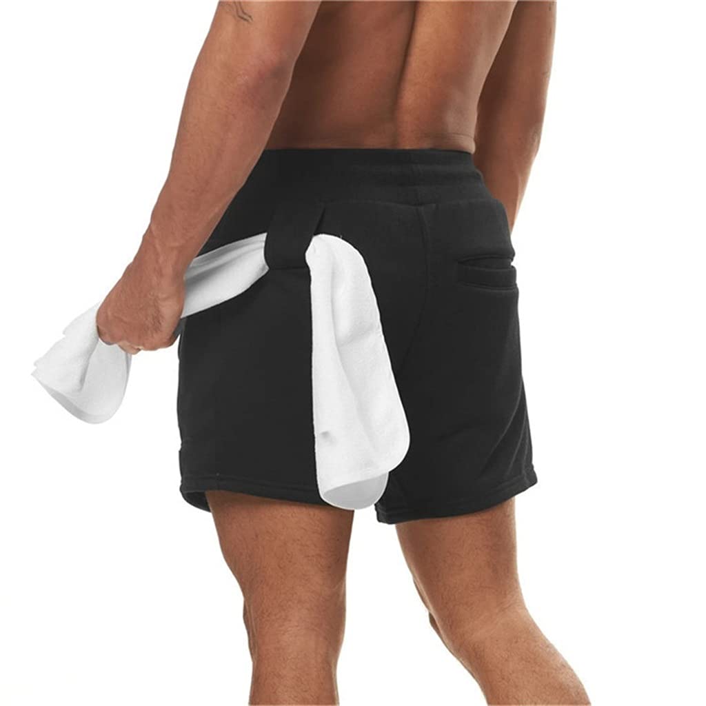 Running Shorts Men's Sports Jogging Training Fast Drying Gym