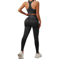 Women's Seamless Yoga Workout Set with Sports Bra & Leggings