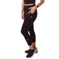 Challenge Weighted Workoutwear High-Waisted Leggings for Women - Black 7/8 with 2.5 lb Removable Weights & Built-in Pockets