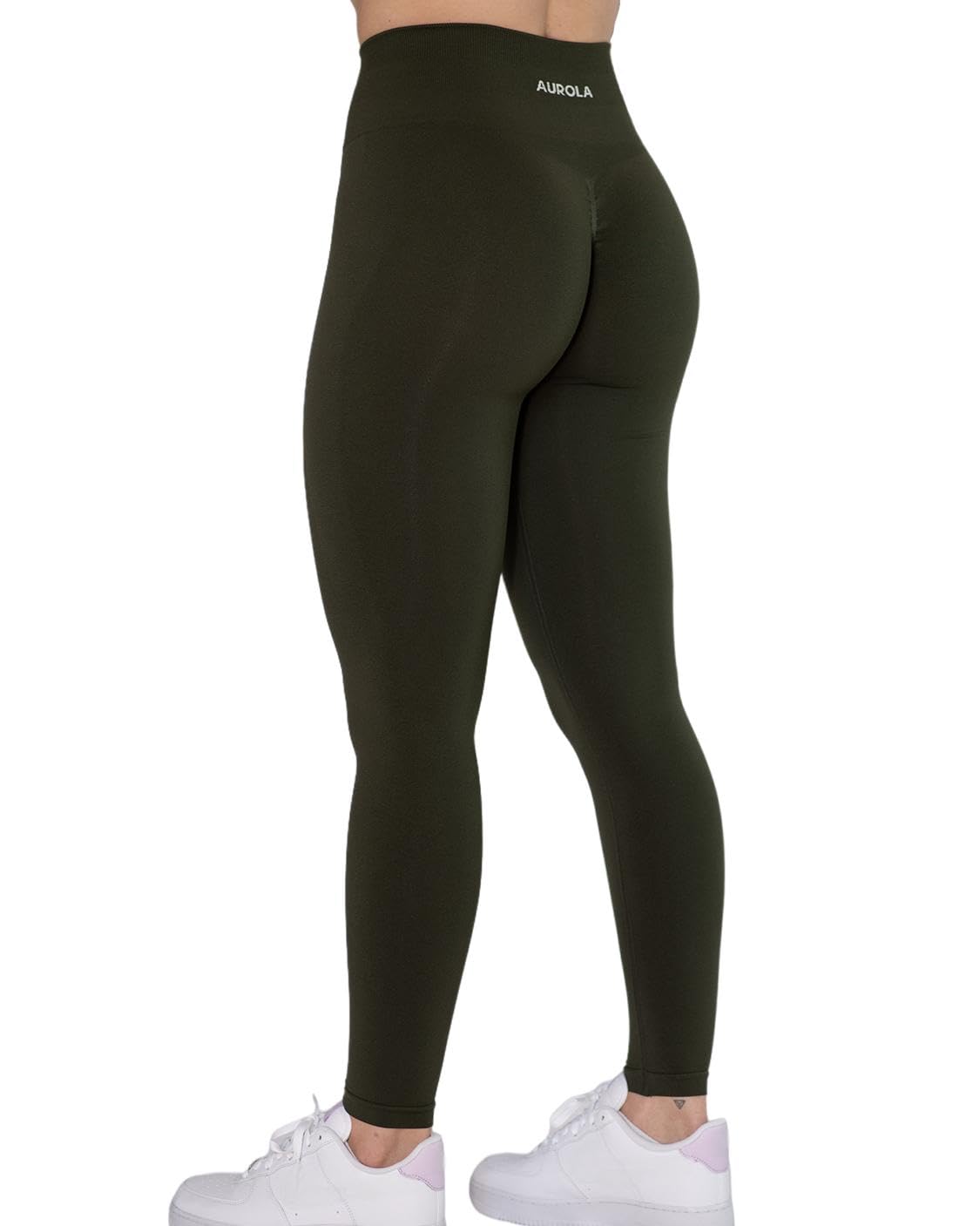 AUROLA Workout Leggings for Women Seamless Scrunch Tights Tummy Control Gym Fitness Girl Sport Active Yoga Pants