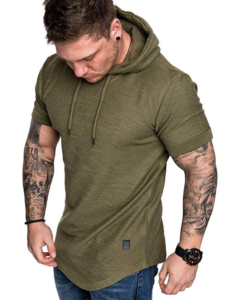 Men's Fleece Pullover Athletic Hoodie for Training & Casual Wear