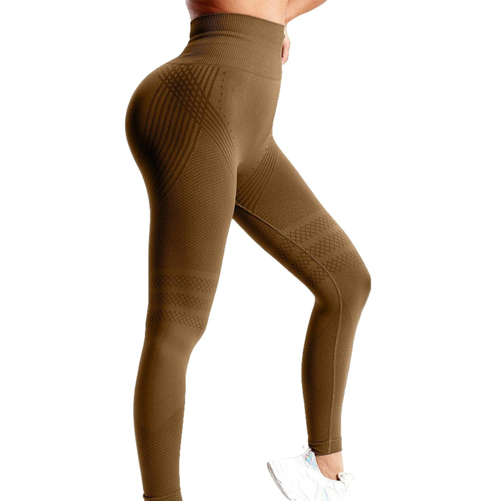 3D Metabolic Booster High Waist Anti-Cellulite Leggings Women Workout Yoga Daily Wear