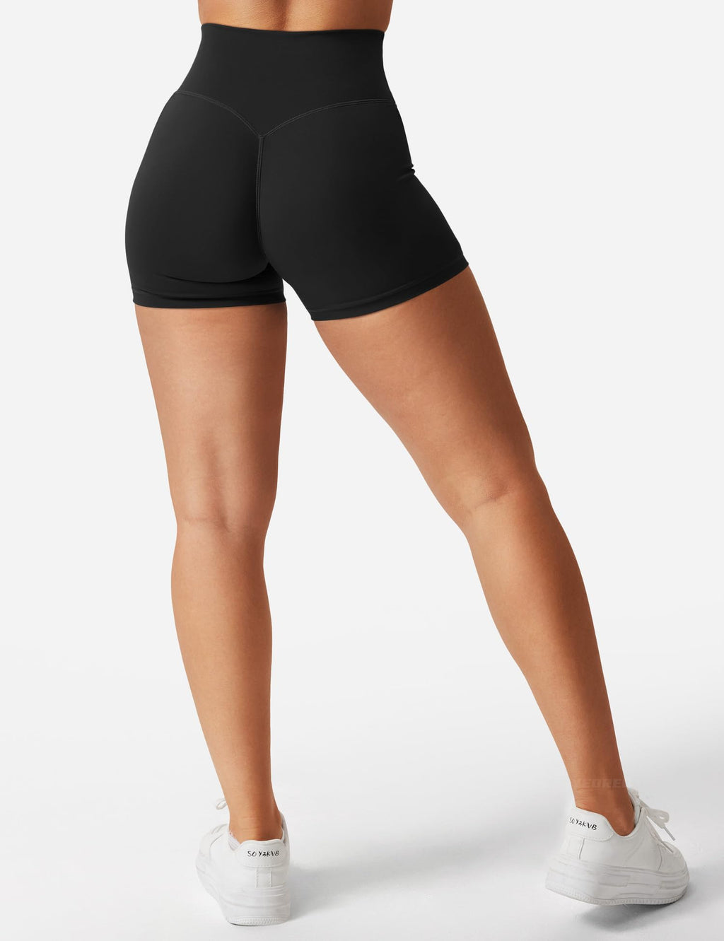 YEOREO SoftHue Women's Biker Shorts 3.6" /4.5" / 6" Workout Gym Shorts High Waist Tummy Control Hidden Scrunch Running Yoga