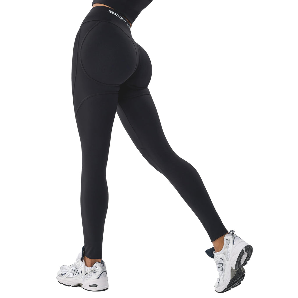 Bona Fide High Waist Scrunch Butt Leggings Women Tummy Control Yoga Pants