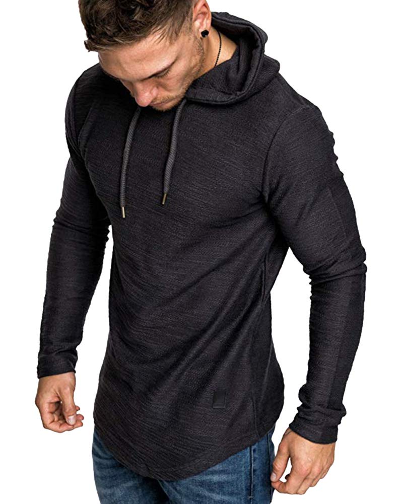 Men's Fleece Pullover Athletic Hoodie for Training & Casual Wear