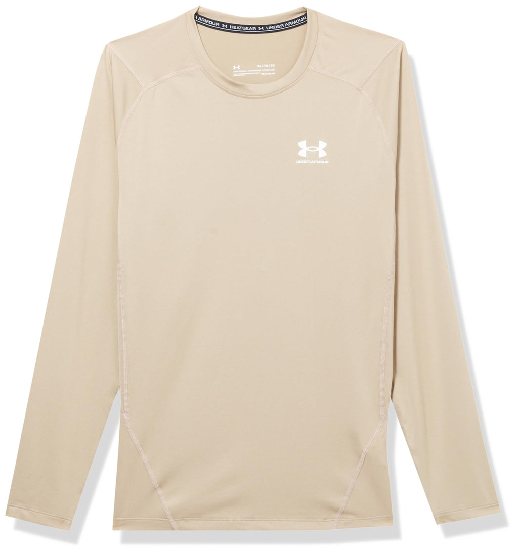 Men's HeatGear Long-Sleeve Compression Shirt for Training & Running