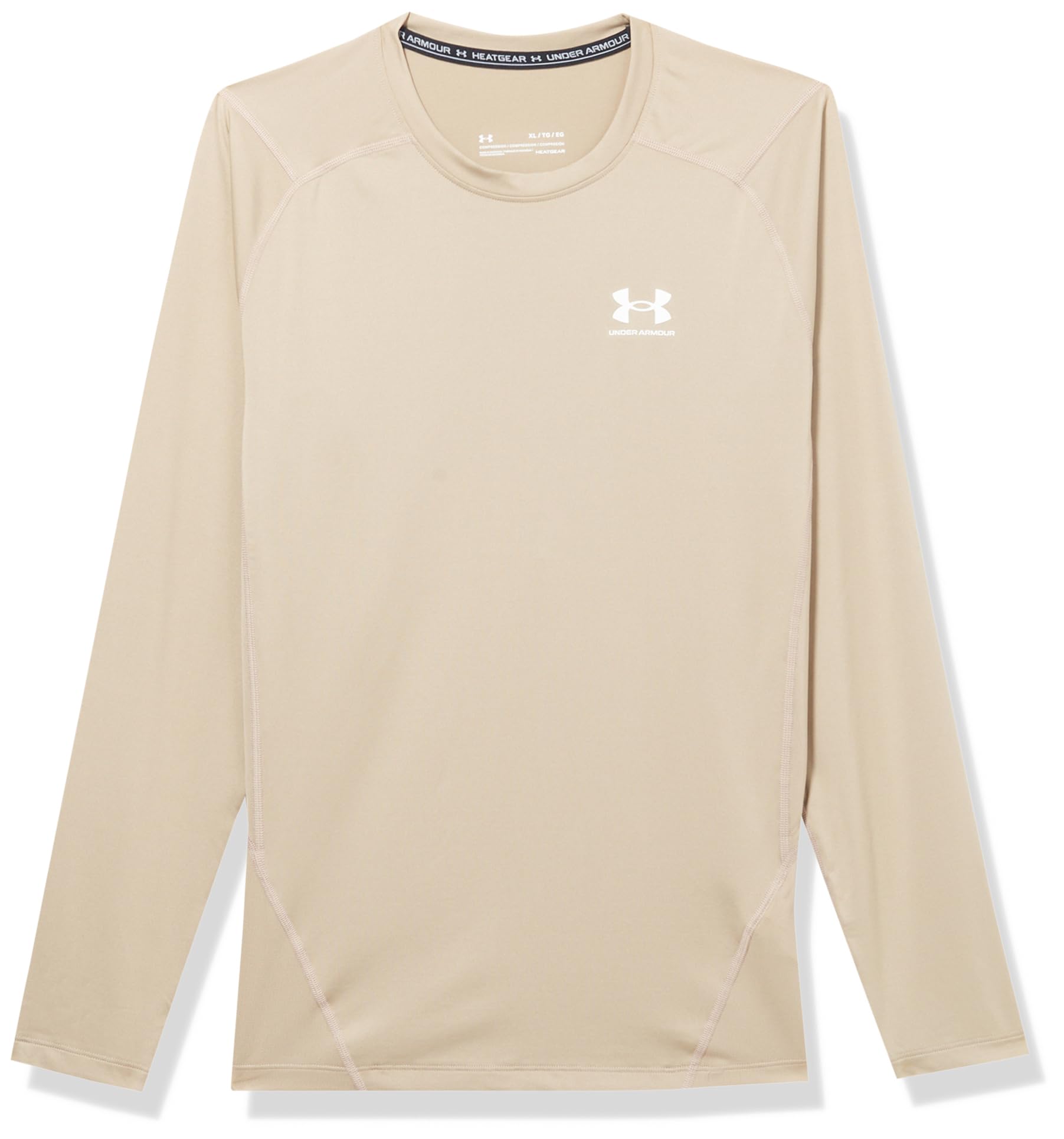 Men's HeatGear Long-Sleeve Compression Shirt for Training & Running