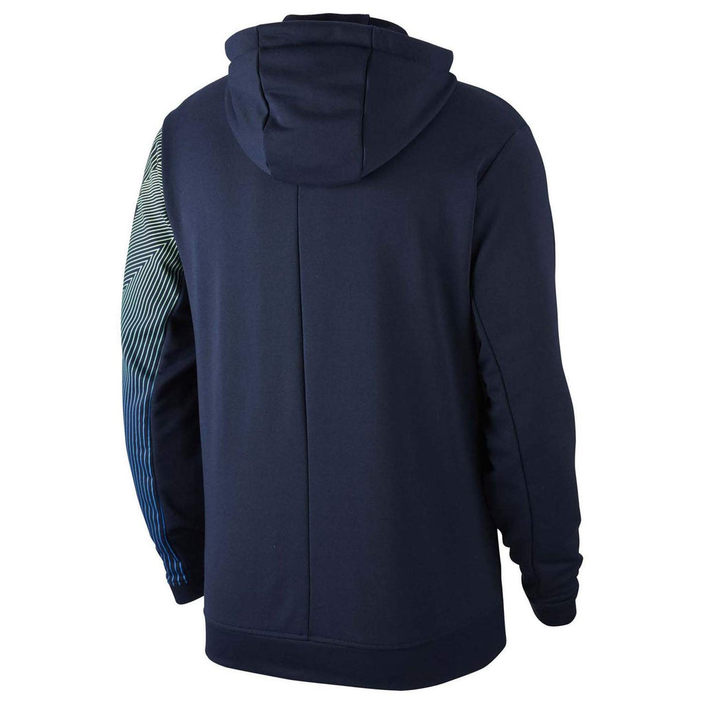 Nike Dri-FIT Men's Fleece 1/2-Zip Training Hoodie CJ4429-451 Size S
