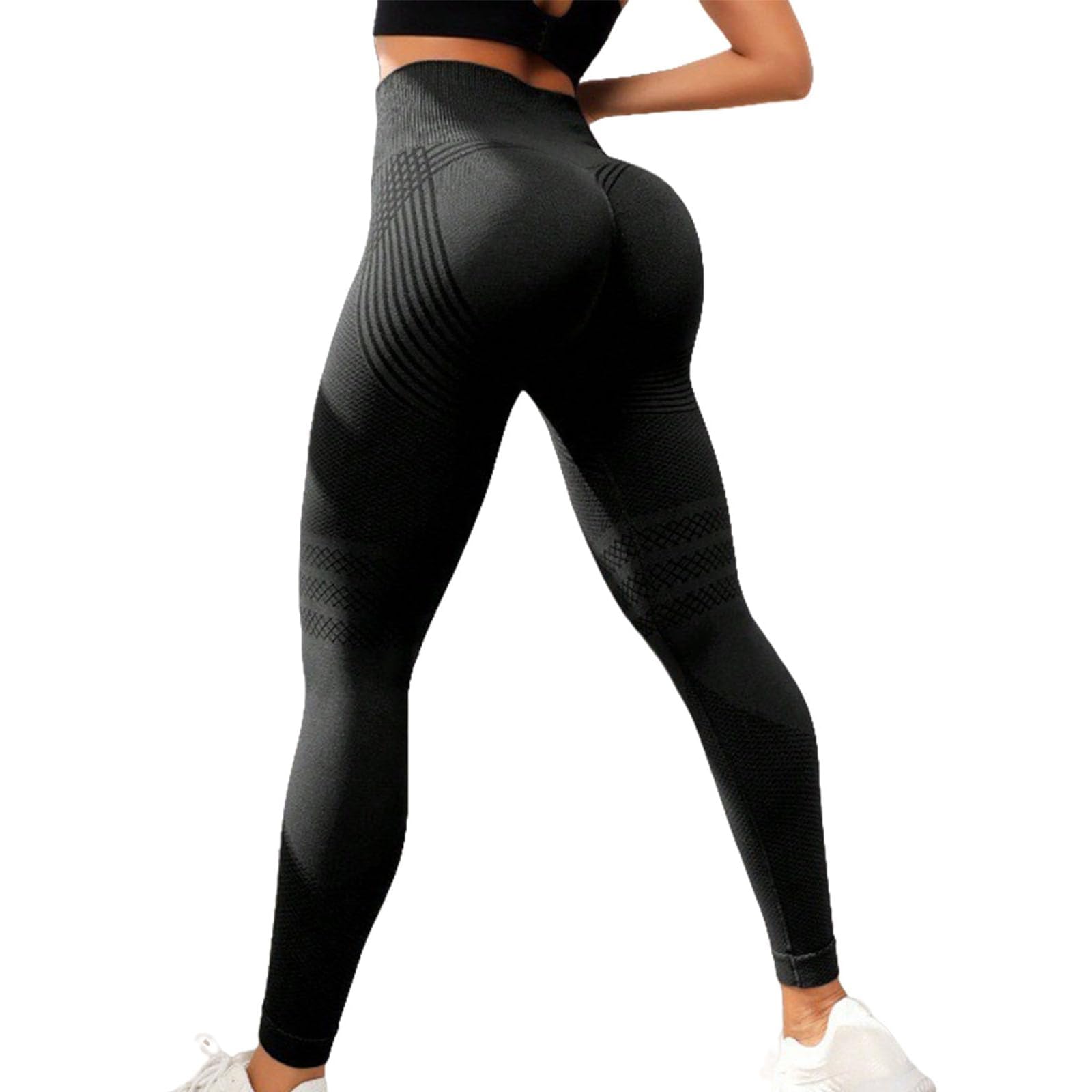 3D Metabolic Booster High Waist Anti-Cellulite Leggings Women Workout Yoga Daily Wear