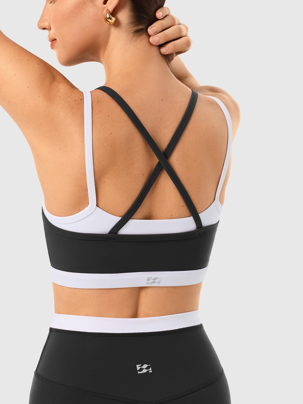 2 Pieces Workout Sets for Women,Seamless Yoga Leggings with Padded Sports Bras,Athletic Matching Outfits,Gym,Casual
