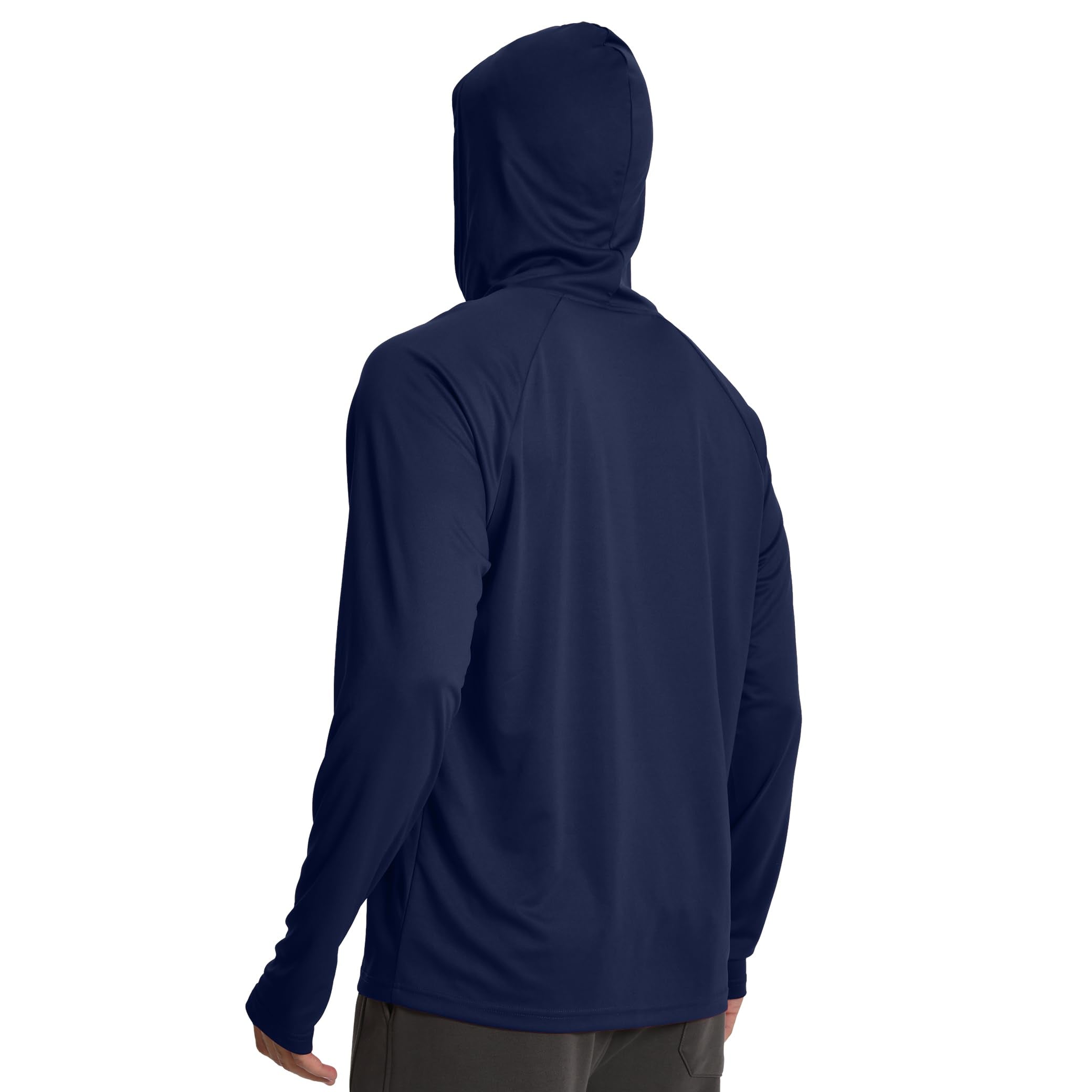HovSiyla 5 Pack Men's Fishing Shirts Long Sleeve UPF Sun Protection Hoodie Lightweight Hiking Running Swimming Athletic Shirt