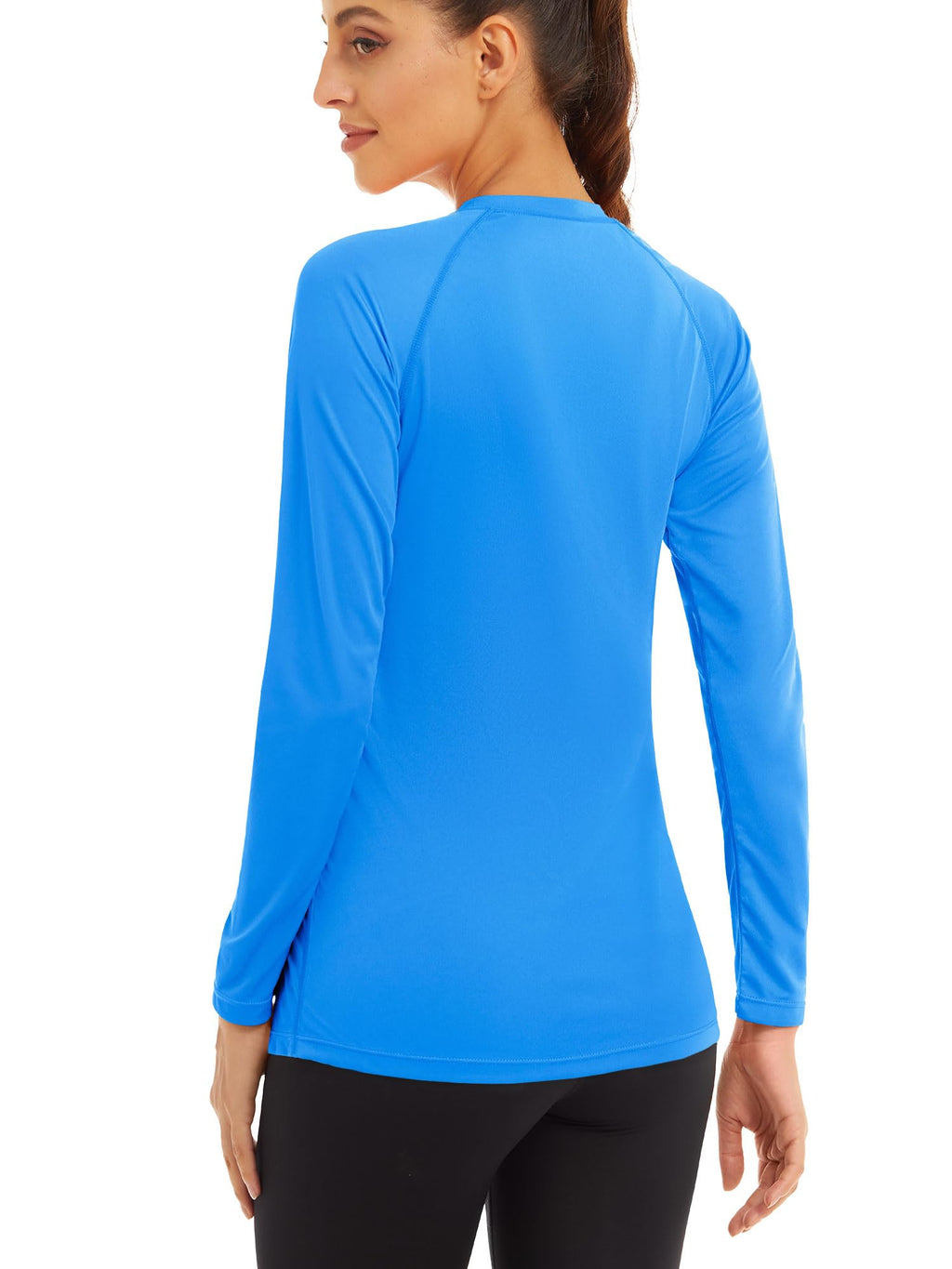 MAGCOMSEN Women's Long Sleeve Shirts UPF 50+ Sun Protection Shirts for Hiking Fishing Workout Rash Guard