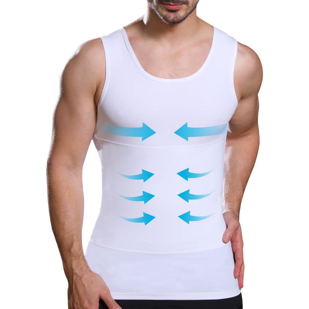 Men's Compression Tank Top for Core Support & Performance Training