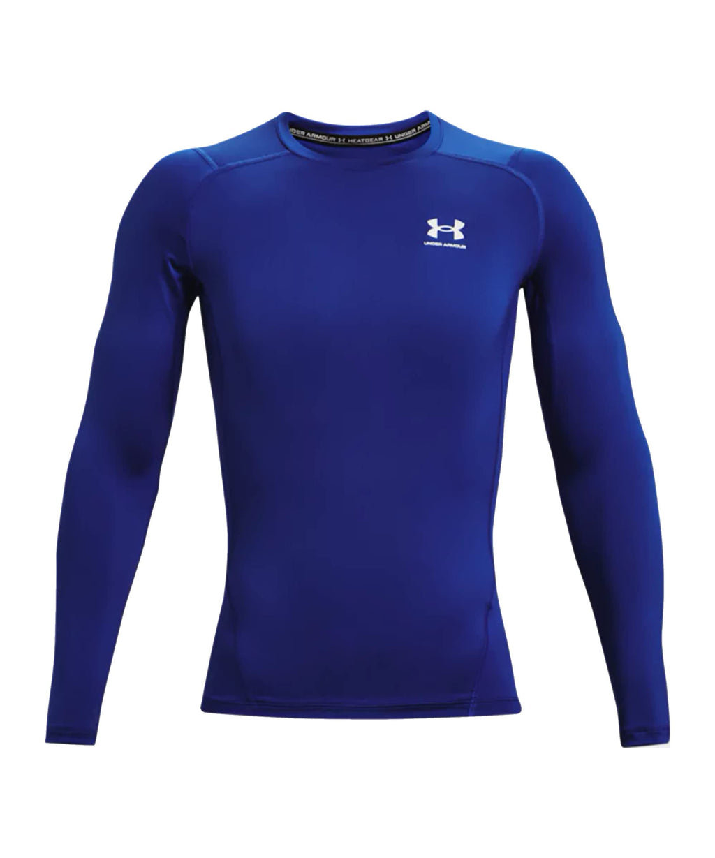 Men's HeatGear Long-Sleeve Compression Shirt for Training & Running