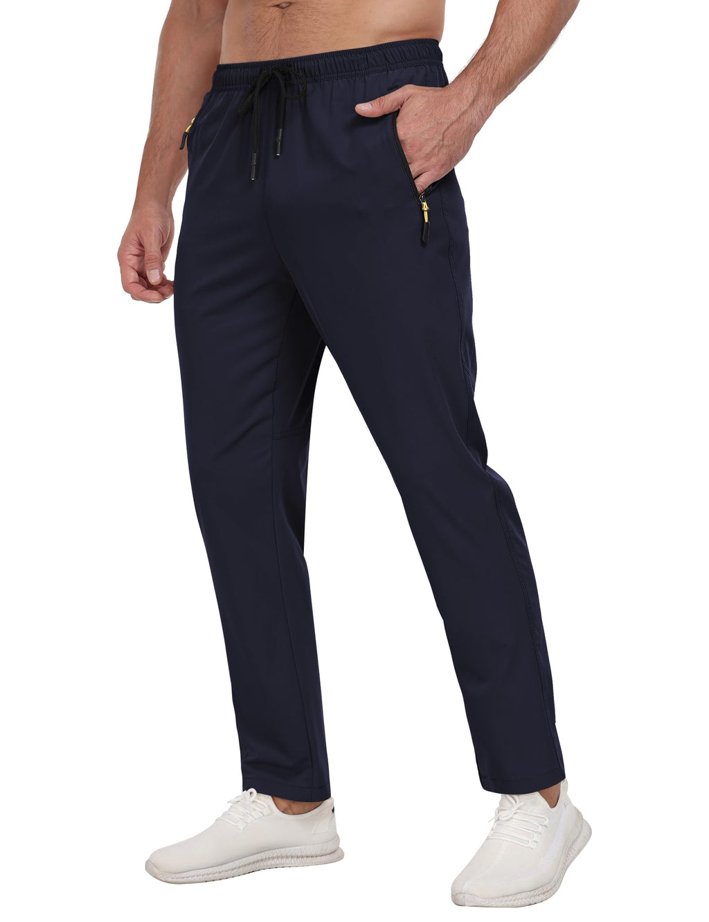 Men's Quick-Dry/Water Resistant Jogger Pants for Training, Hiking & Running