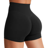 Women's High Waist Biker Shorts 3.6–6" Tummy Control Workout Yoga Gym Running Shorts