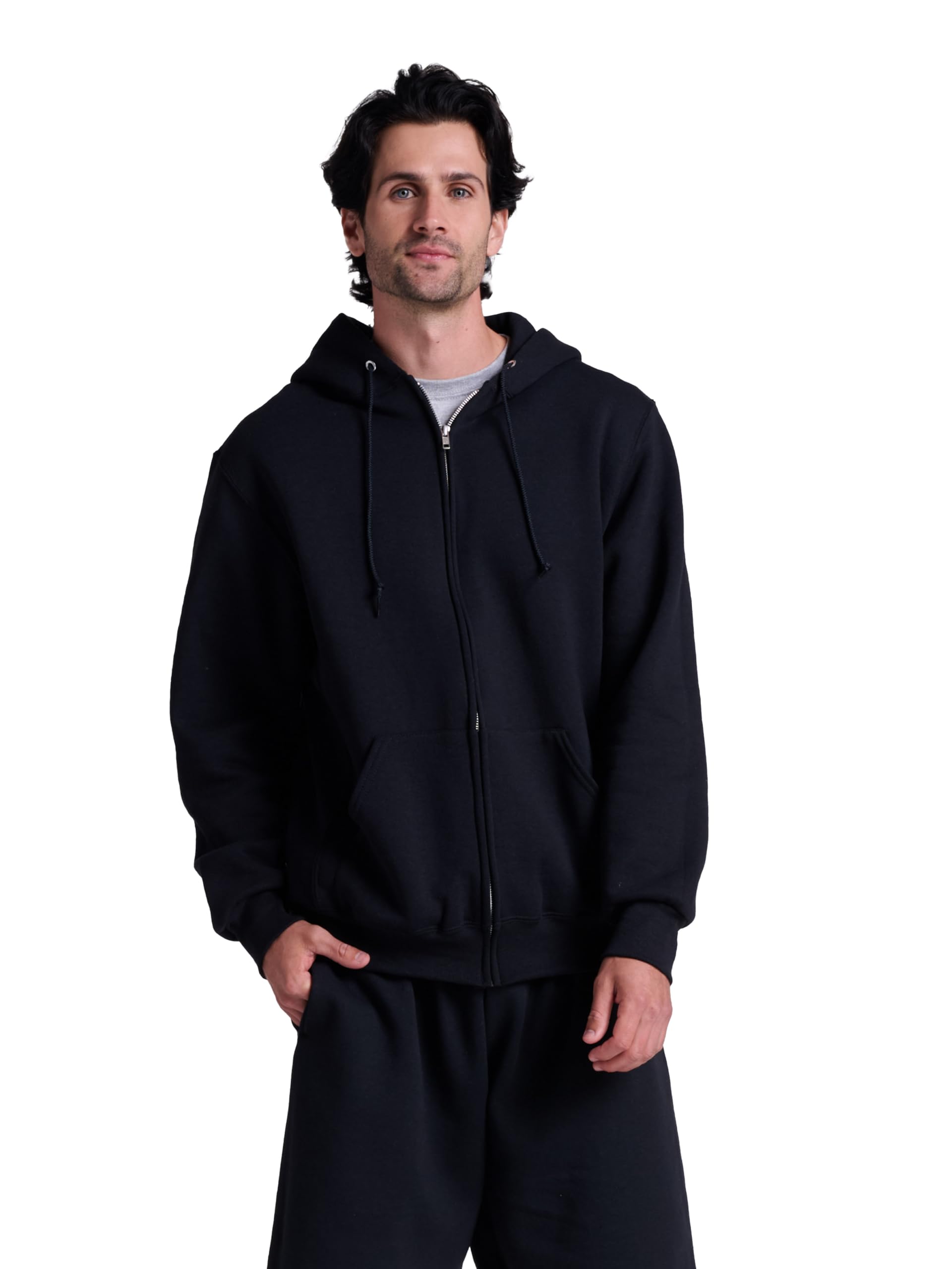 Men's Dri-Power Fleece Hoodie with Moisture-Wicking Comfort