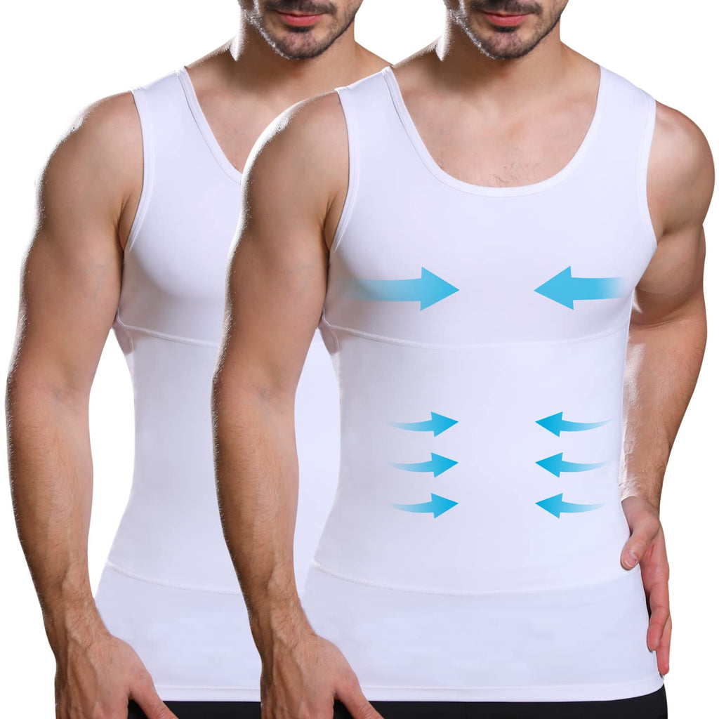 Men's Compression Tank Top for Core Support & Performance Training