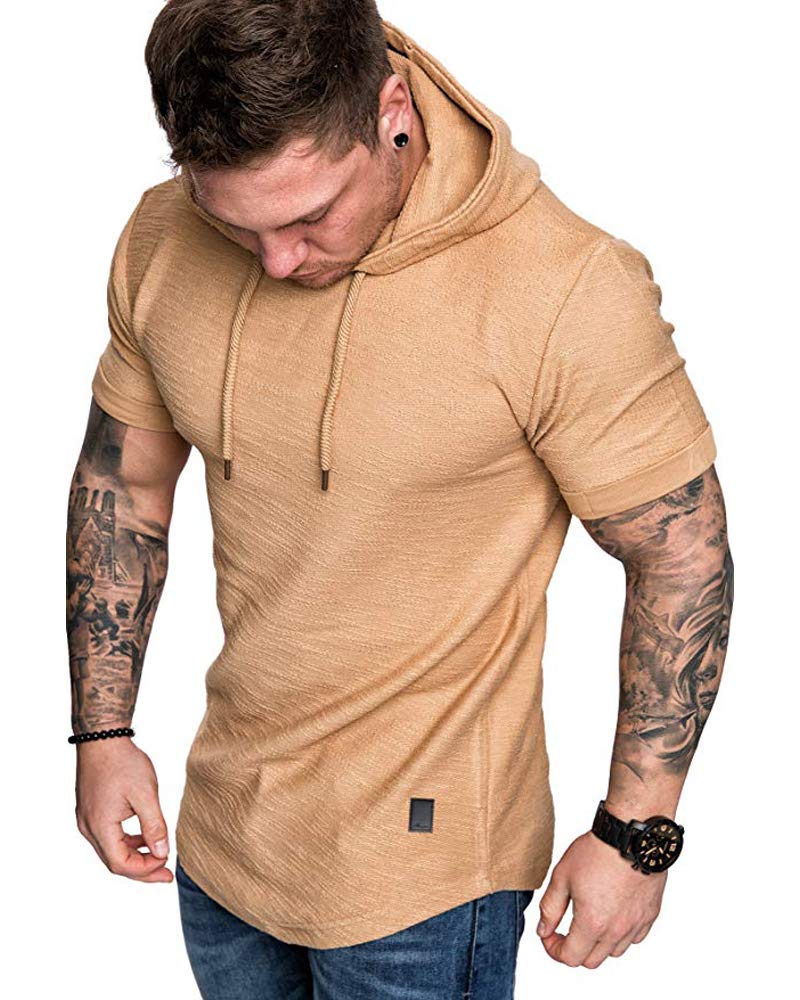 Men's Fleece Pullover Athletic Hoodie for Training & Casual Wear