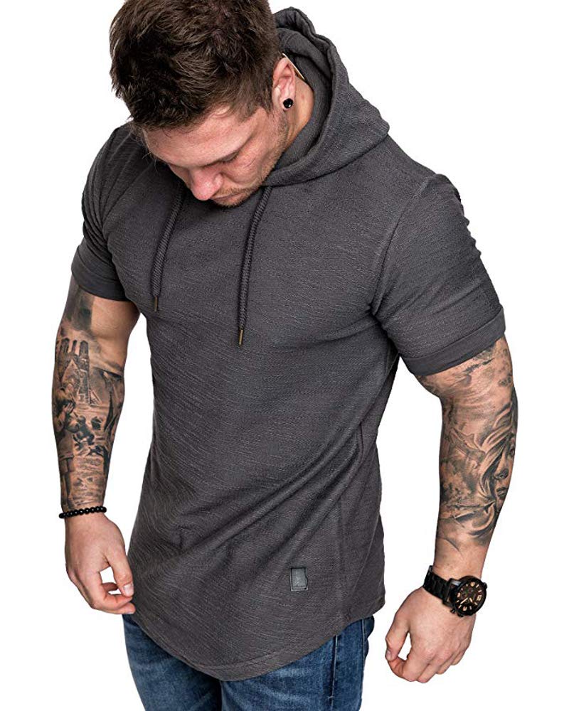 Men's Fleece Pullover Athletic Hoodie for Training & Casual Wear