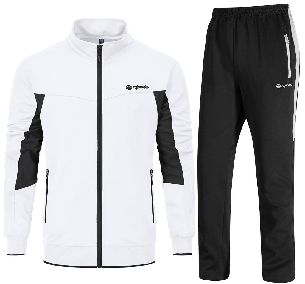 Men's 2-Piece Tracksuit Set for Training, Running & Gym Workouts