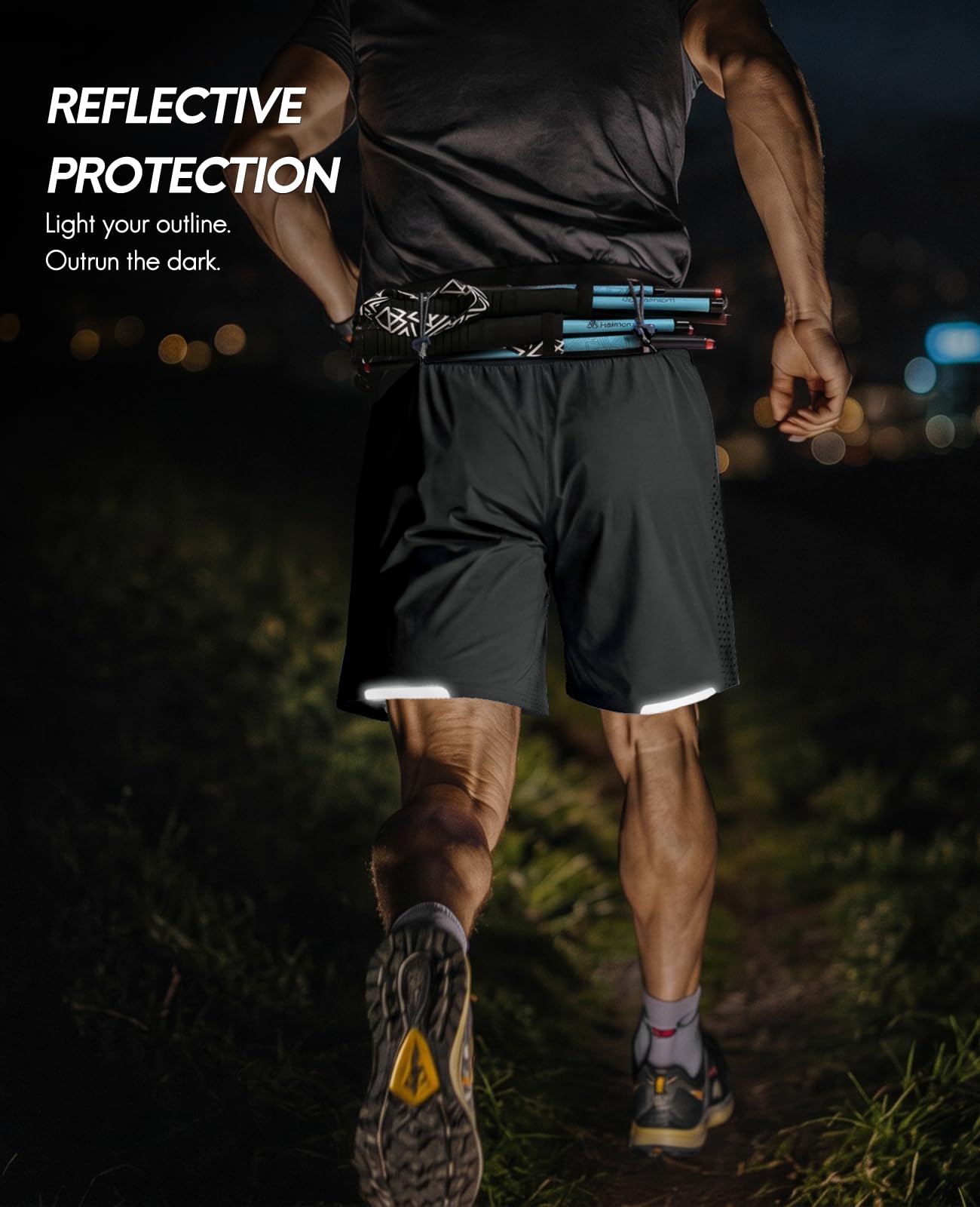 Haimont APEX Men's 8" Linerless Trail Running Shorts