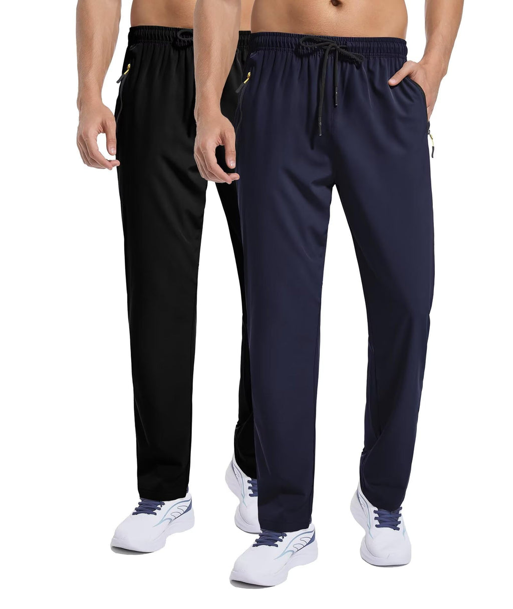 Men's Quick-Dry/Water Resistant Jogger Pants for Training, Hiking & Running