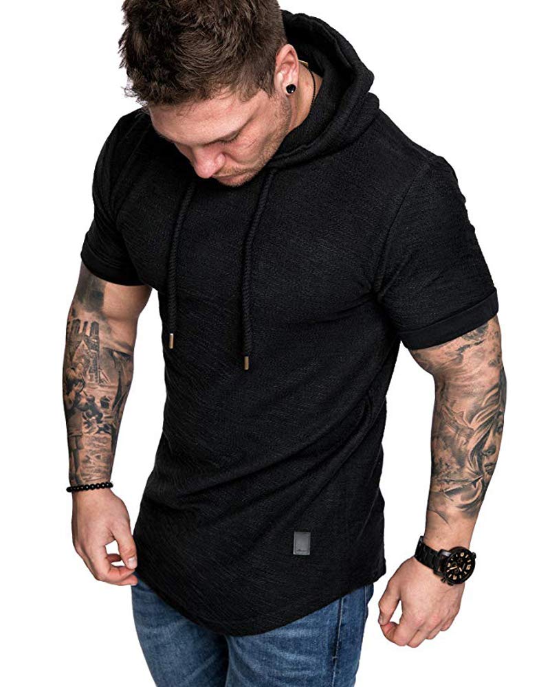 Men's Fleece Pullover Athletic Hoodie for Training & Casual Wear
