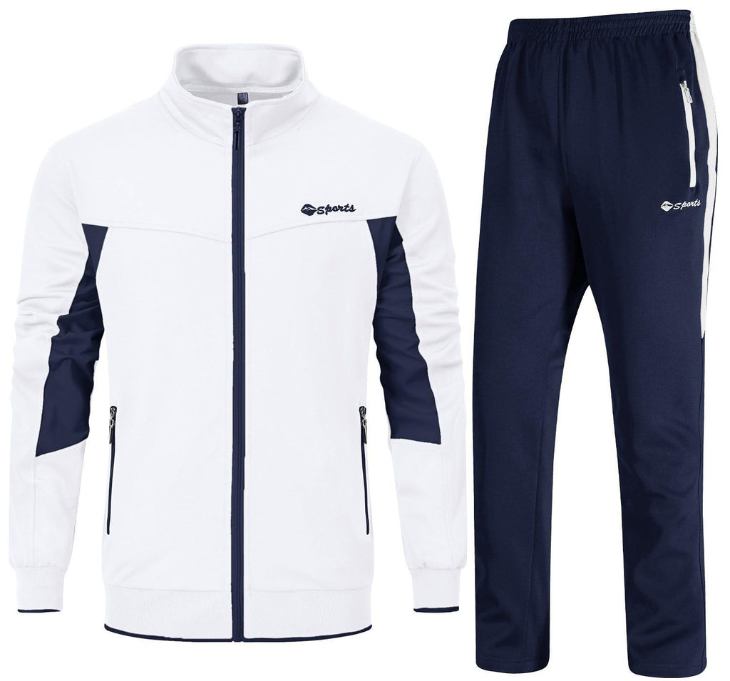 Men's 2-Piece Tracksuit Set for Training, Running & Gym Workouts