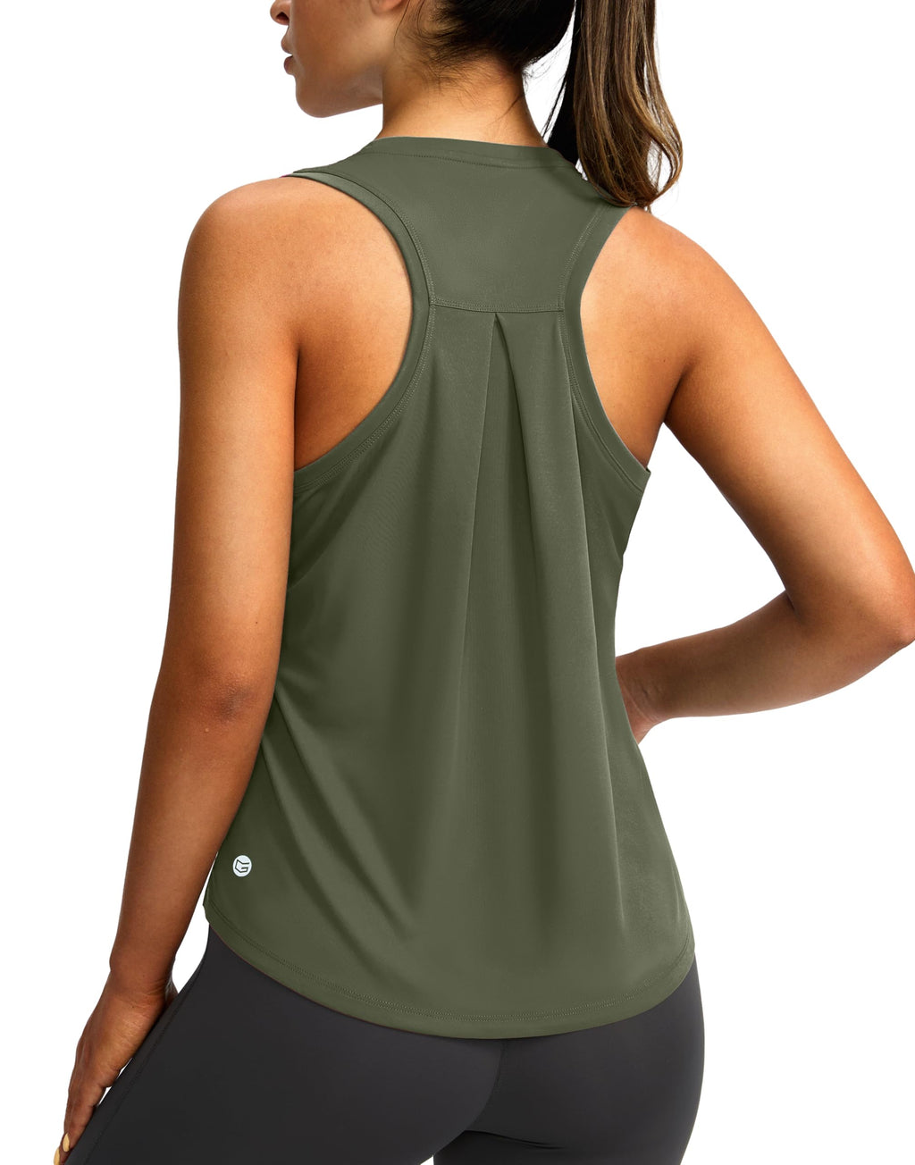 Women's Racerback Workout Tank Top for Yoga, Running & Training