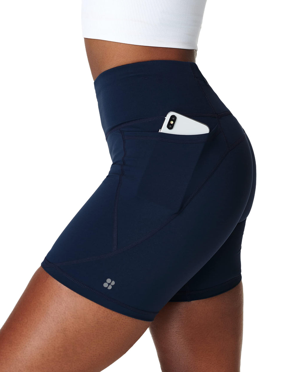 Women's Power 6-Inch Sweat-Wicking Biker Shorts for Training