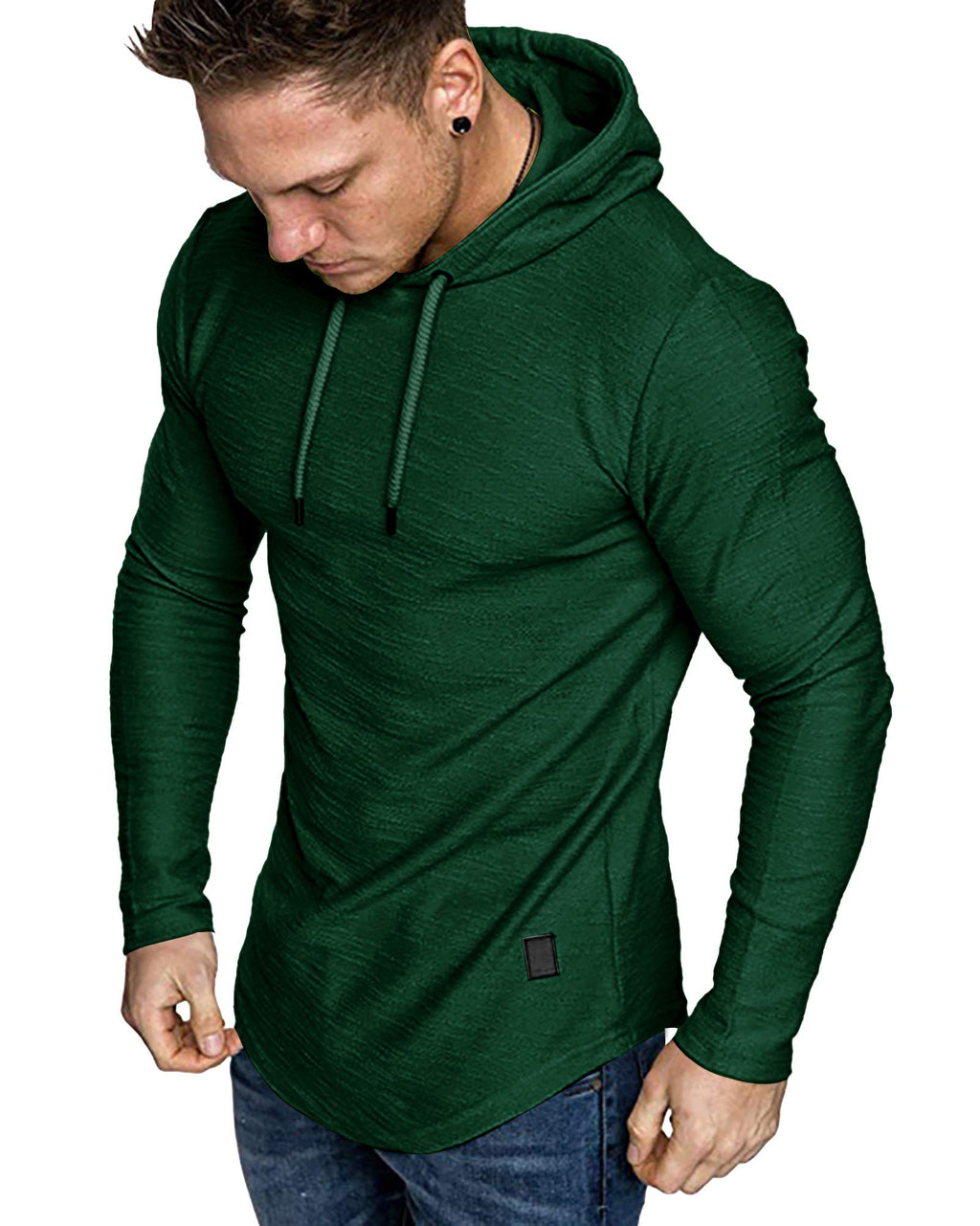 Men's Fleece Pullover Athletic Hoodie for Training & Casual Wear