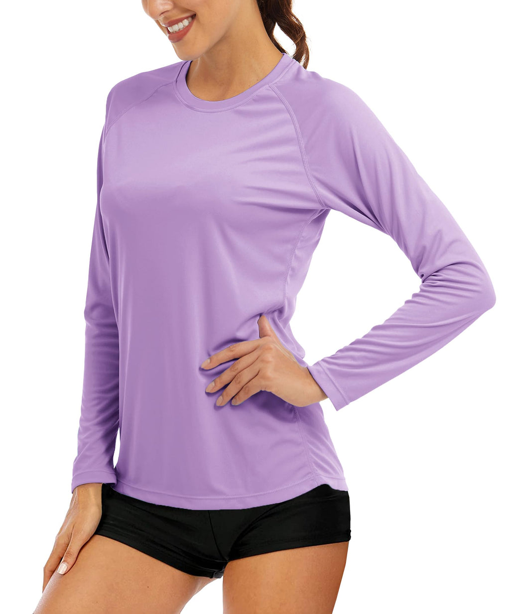 Women's UPF 50+ Long Sleeve Sun Protection Shirt for Outdoor Training