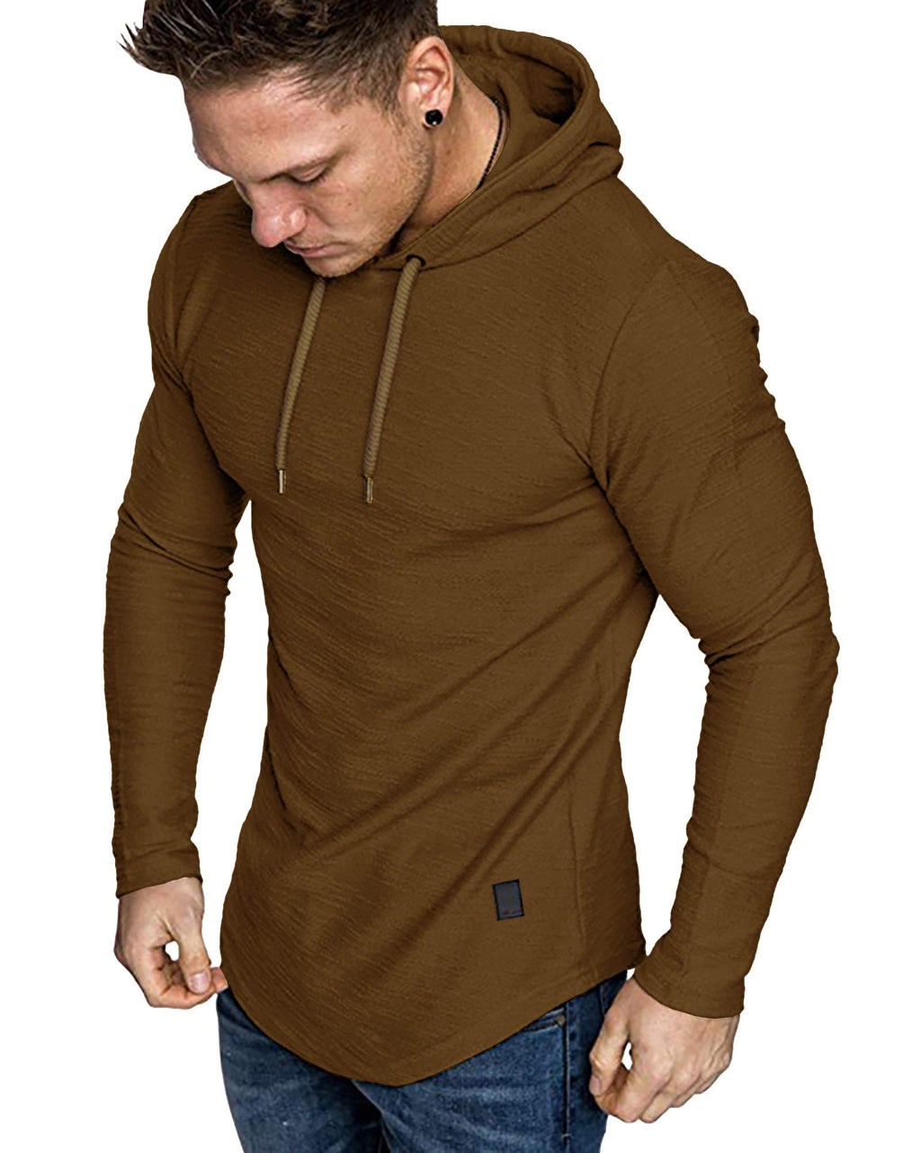 Men's Fleece Pullover Athletic Hoodie for Training & Casual Wear
