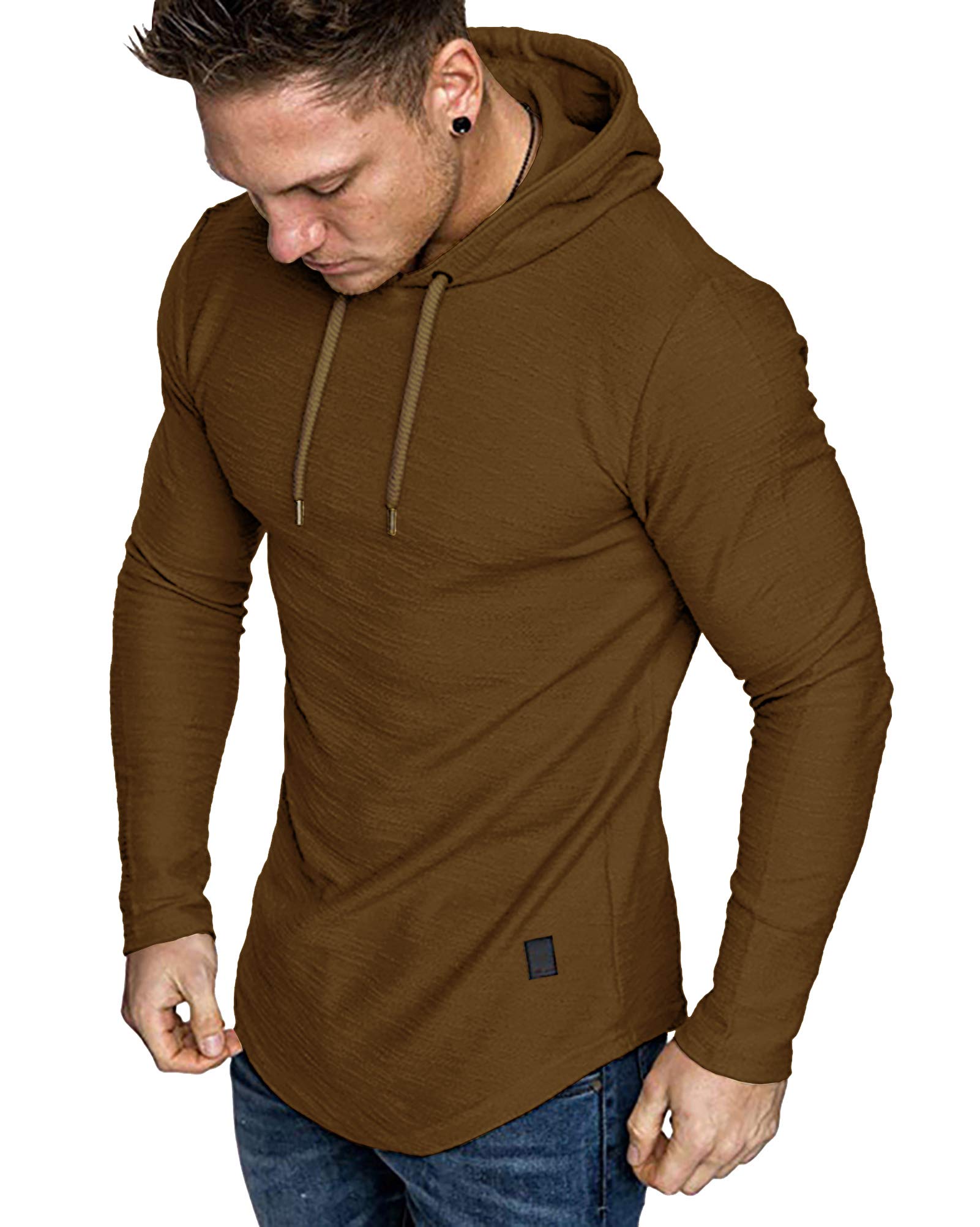Men's Fleece Pullover Athletic Hoodie for Training & Casual Wear